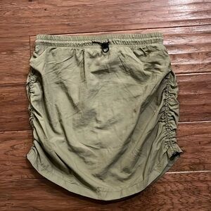 SHEIN EZwear Drawstring Side Ruched Skirt